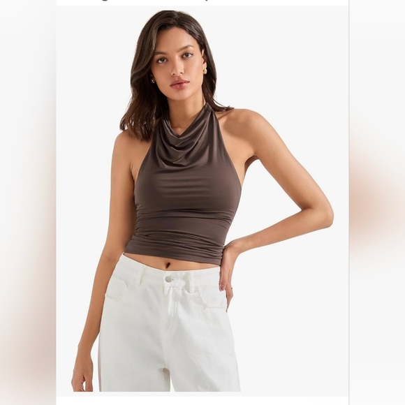 SUUKSESS Halter Backless Tank Top #967 NWOT - Picture 9 of 11